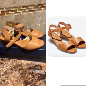 NWT Cole Haan Tan Leather Sandals